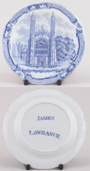 Miniature Plate c1820